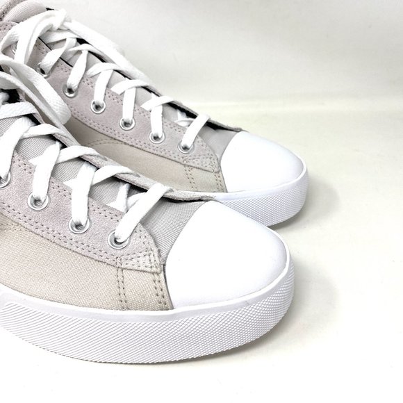 💖MEGA SALE💖Converse Untitl3d CS Mid Pale Putty White Canvas Mens 171927C - Picture 6 of 10